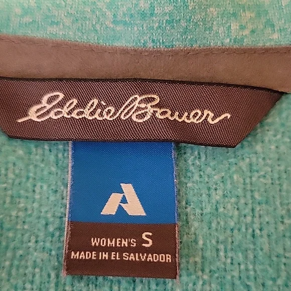 EDDIE BAUER WOMEN'S  FIRST ASCENT COLLECTION QUARTER NECK ZIP PULLOVER.....SMALL - Picture 10 of 12